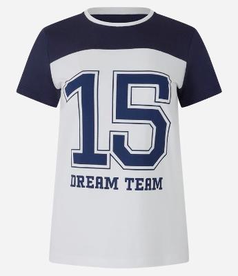 Camiseta T-shirt em Algodão com Estampa Dream Team