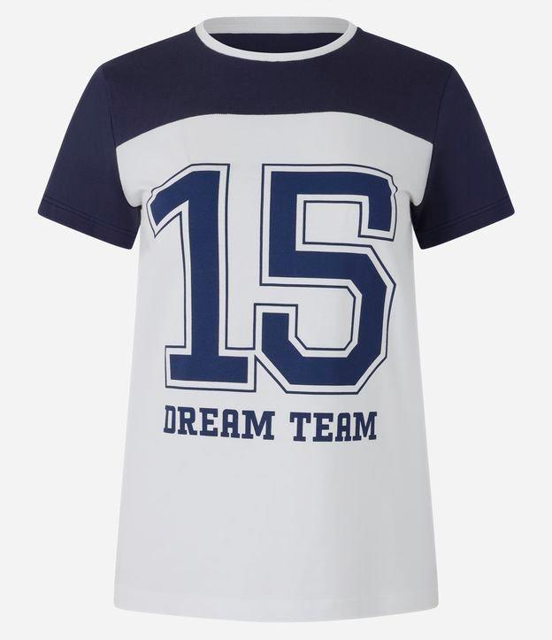Camiseta T-shirt em Algodão com Estampa Dream Team - 1
