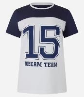Camiseta T-shirt em Algodão com Estampa Dream Team - 1