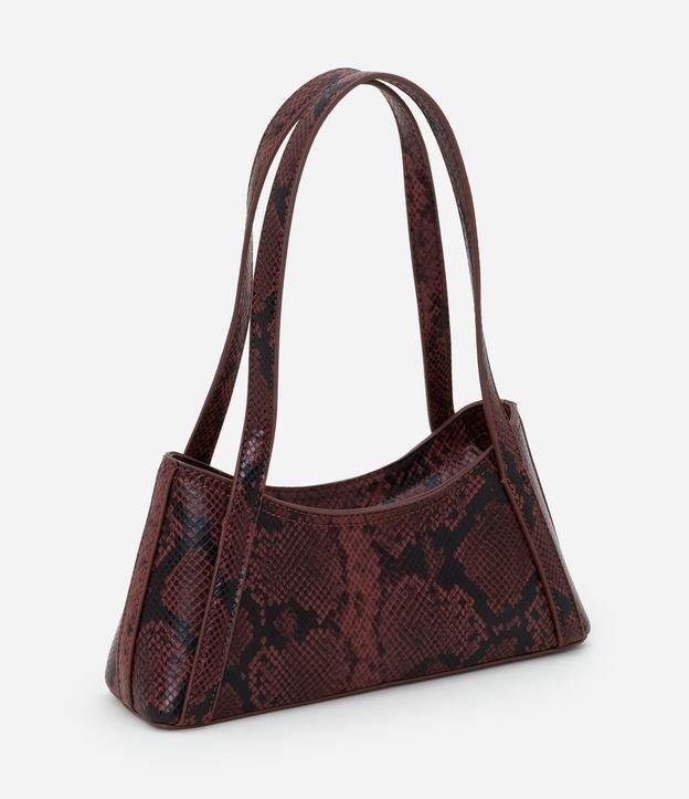 Bolsa Pequena em PU em Estampa Animal Print - 1