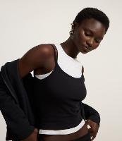 Blusa Cropped em Algodão com Alça Fina - 2