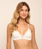 Sutiã Top em Algodão com Detalhe Frontal - 1