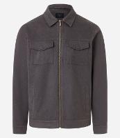 Jaqueta Trucker com Gola Colarinho - 1