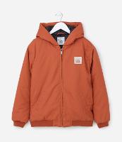 Jaqueta Infantil em Sarja com Capuz - Tam 5 a 14 Anos - 1