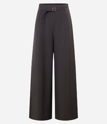 Calça Pantalona em Alfaiataria com Cintinho