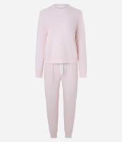 Pijama Longo em Tricot e com Detalhe de Laço no Cós - 1