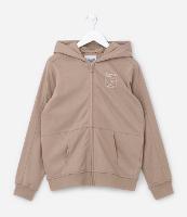 Jaqueta Infantil com Bolsos e Recortes - Tam 5 a 14 Anos - 1