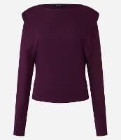 Blusa em Crepe com Recorte na Cava e Manga Longa - 1