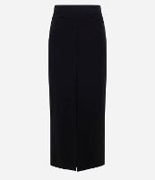 Saia New Midi em Ponto Roma com Fenda Frontal e Bolsos Embutidos - 1