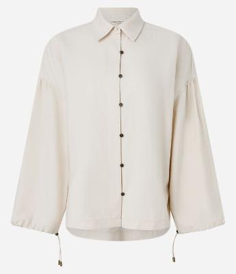 Camisa Sportcore em Viscose com Detalhes nos Punhos