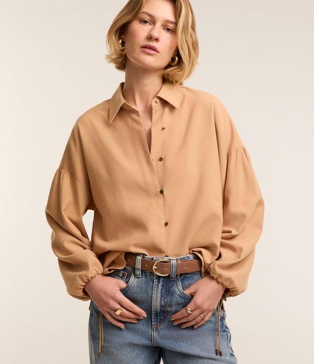 Camisa Sportcore em Viscose com Detalhes nos Punhos - 2