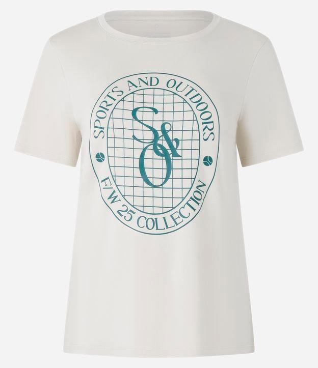 Camiseta Esportiva com Estampa Sports and Outdoors - 1