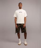 Bermuda Baggy em Sarja com Estampa Camuflada - 2