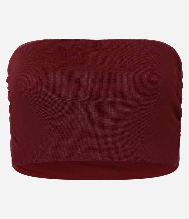 Top Faixa em Tule com Franzido - 1