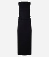 Vestido Sem Manga em Ribana Com Piercings nas Laterais da Cintura - 1