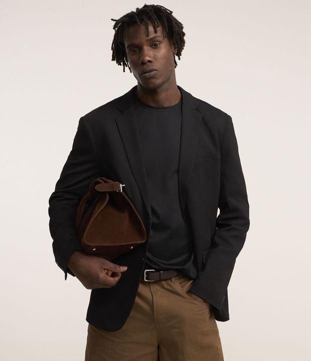 Camiseta Básica em Poliamida Performance e Textura - 2