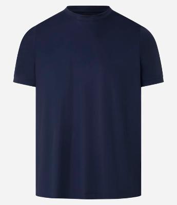 Camiseta Básica em Poliamida Performance e Textura