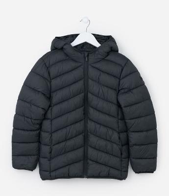 Jaqueta Ultraleve Infantil com Capuz - Tam 5 a 14 Anos