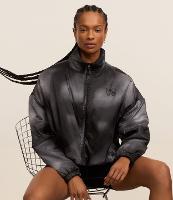 Jaqueta Balonê com Estampa Manchada e Gola Alta - 2