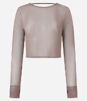 Camiseta Esportiva em Microfibra com Transparência - 1