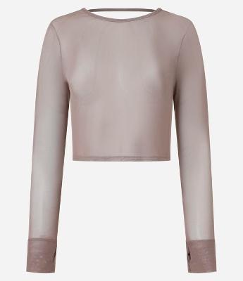 Camiseta Esportiva em Microfibra com Transparência