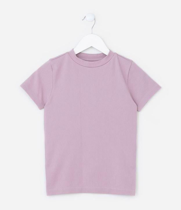Camiseta Básica Infantil Texturizada Seamless - Tam 5 a 14 Anos - 1