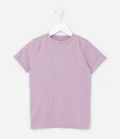 Camiseta Básica Infantil Texturizada Seamless - Tam 5 a 14 Anos - 1