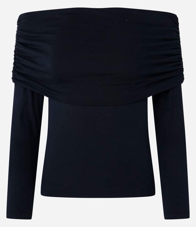 Blusa Ombro a Ombro em Viscose - 1