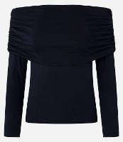 Blusa Ombro a Ombro em Viscose - 1