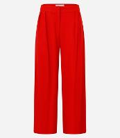 Calça Pantalona em Linho com Pregas - 1