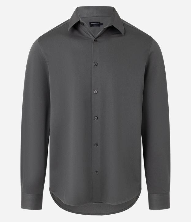 Camisa Regular em Tecnologia Dry Maquinetada - 1