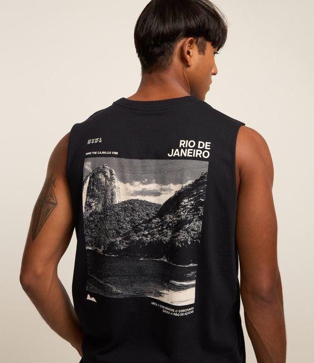 Regata Comfort em Algodão com Estampa Rio de Janeiro - 2