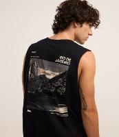 Regata Comfort em Algodão com Estampa Rio de Janeiro - 4