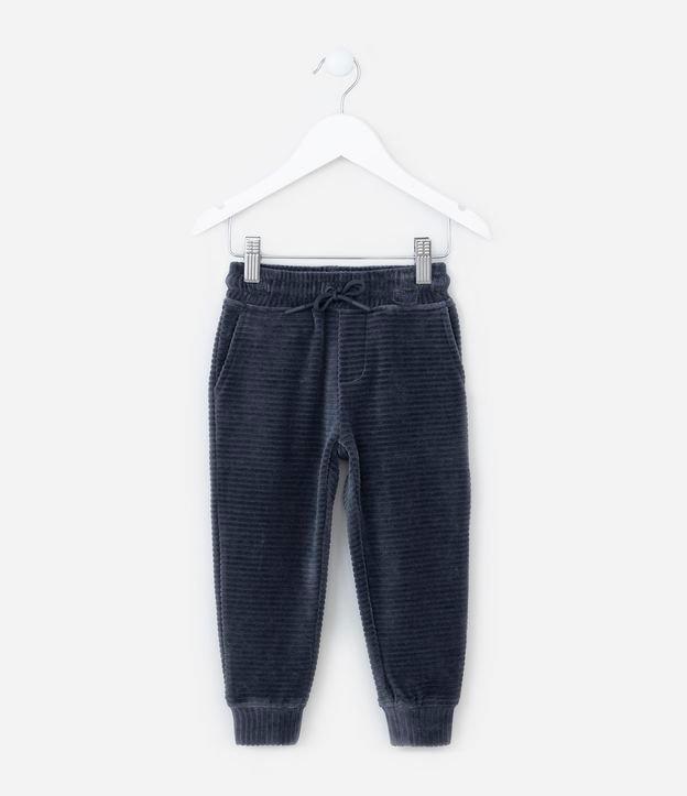 Calça Infantil em Veludo Canelada - Tam 1 a 5 Anos - 1