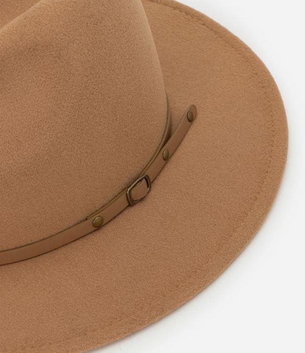 Chapéu Cowboy de Camurça com Detalhe de Fivela - 2