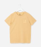 Camiseta Infantil com Estampa de Coqueiro e Sol - Tam 5 a 14 anos - 1
