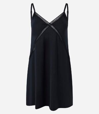 Camisola de Alcinha em Microfibra com Aviamento