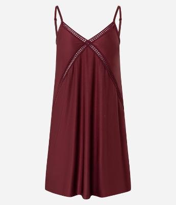 Camisola de Alcinha em Microfibra com Aviamento