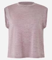 Camiseta Esportiva Ampla em Microfibra com Mangas Curtas - 1