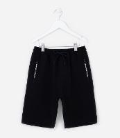 Bermuda Infantil em Moletom com Bolsinhos - Tam 5 a 14 Anos - 1