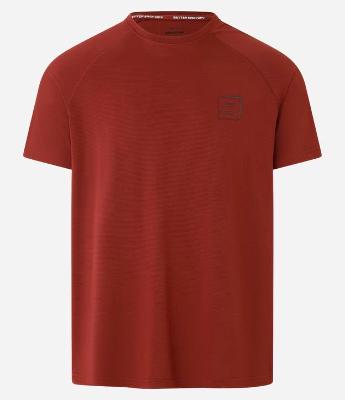 Camiseta Esportiva em Tecnologia Dry com Textura e Estampa Lettering Refletiva