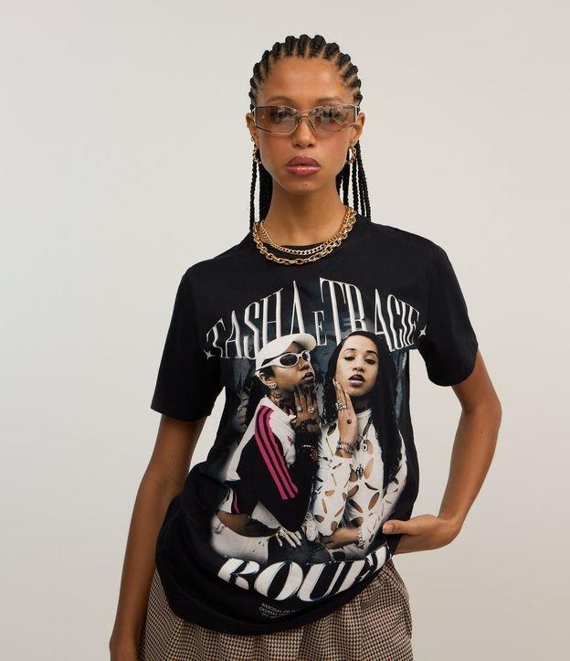 Camiseta Alongada em Algodão com Estampa Tasha e Tracie Rouff - 2