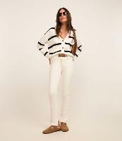 Calça Slim em Jeans com Fenda - 2