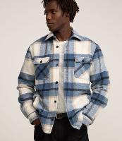 Jaqueta Trucker em Veludo com Estampa Xadrez - 2