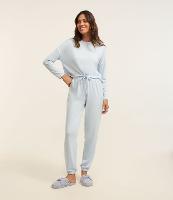 Pijama Longo em Poliviscose com Amarração na Barra - 2