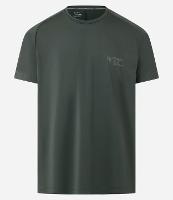 Camiseta Esportiva em Tecnologia Dry com Estampa Laser Curt e Cava Raglan - 1