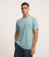 Camiseta Esportiva em Tecnologia Dry com Estampa Laser Curt e Cava Raglan - 2