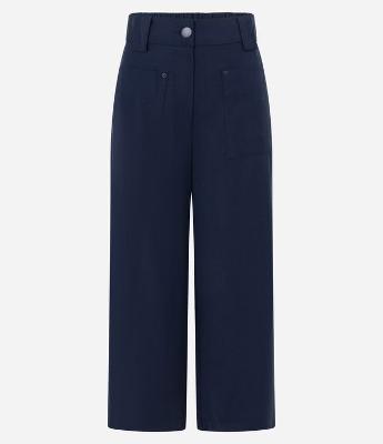 Calça Pantacourt com Amarração Frontal