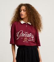 Camiseta Polo Oversized em Algodão com Estampa Greates - 2
