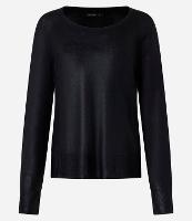 Blusa em Tricô com Cava Raglan e Foil - 1